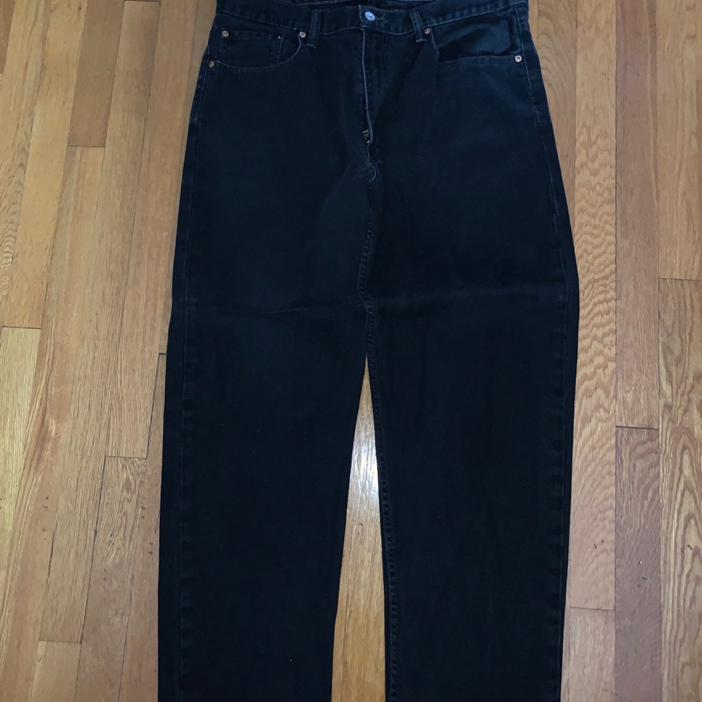 Levi jeans. Black. Size 38 X 32. Perfect condition